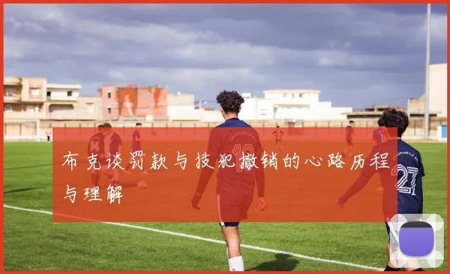 布克谈罚款与技犯撤销的心路历程与理解