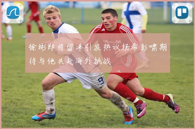徐彬即将留洋引发热议杨希彭啸期待与他共赴海外挑战